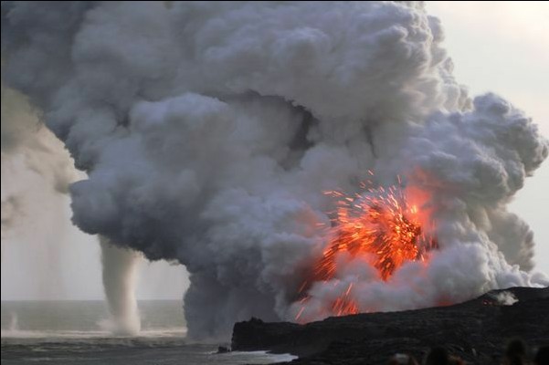 夏威夷,火山和水龙卷