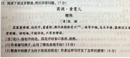 高考语文阅读理解